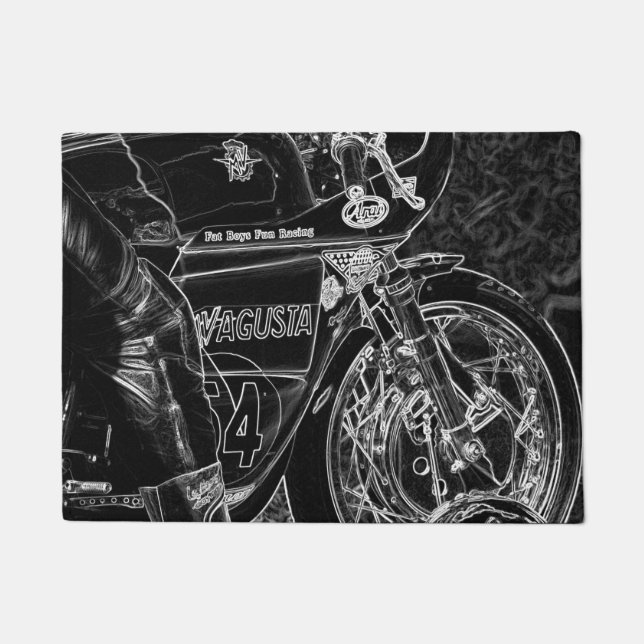 Motorcycle 1 dmcna doormat (Front)