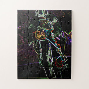 Motorcycle 2 11x14 30pc jpcnm jigsaw puzzle