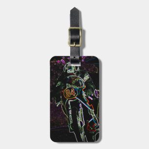 Motorcycle 2 cd ltcna luggage tag