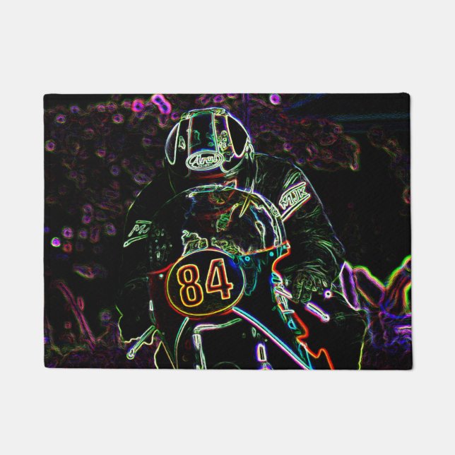 Motorcycle 2 dma doormat (Front)