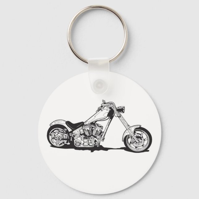 Motorcycle..3 Keychain (Front)
