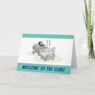 Motorcycle Accident Get Well Card Humourous Funny