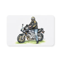 Motorcycle and Rider