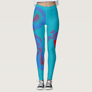 MOTORCYCLE ART LEGGINGS