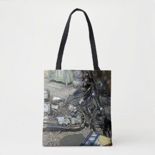 Motorcycle Art Tote