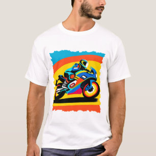 Motorcycle at high speed T-Shirt