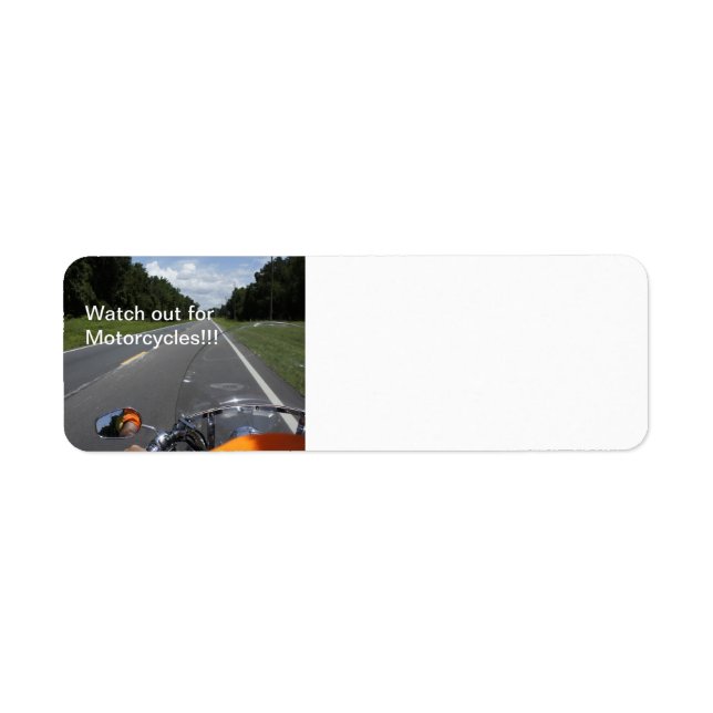 Motorcycle Awareness (Front)
