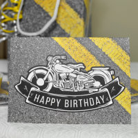 Motorcycle Biker Birthday Party Customized