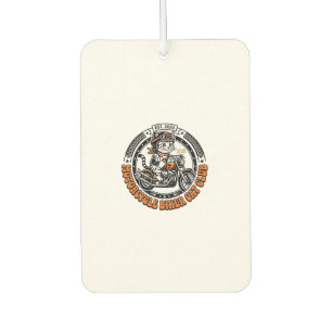 Motorcycle Biker Cat Pet Lover Shirt Art - Motorcy Air Freshener