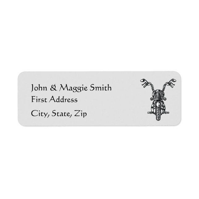 Motorcycle Biker Custom  (Front)