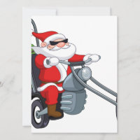 motorcycle biker santa claus
