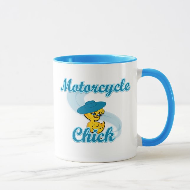 Motorcycle Chick #3 Mug (Right)