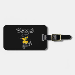 Motorcycle Chick #4 Luggage Tag