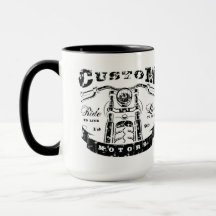 Motorcycle Coffee Cup