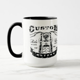 Motorcycle Coffee Cup
