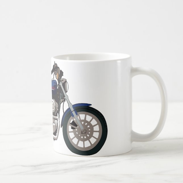 Motorcycle Coffee Mug (Right)