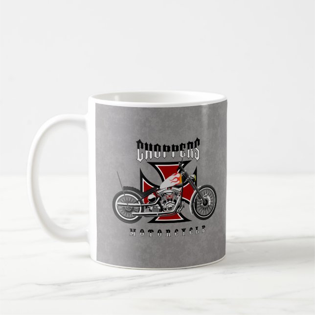 Motorcycle Coffee Mug (Left)