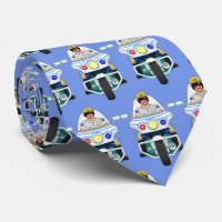 Motorcycle Cop  Necktie