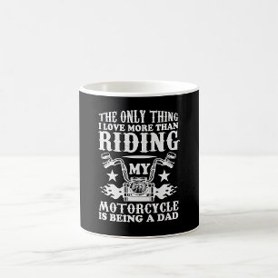 Motorcycle Dad Biker Coffee Mug