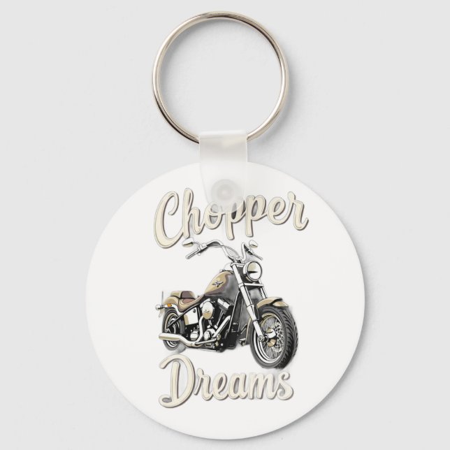 motorcycle design keychain (Front)