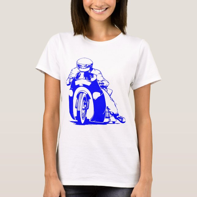 Motorcycle Drag Racing T-Shirt (Front)