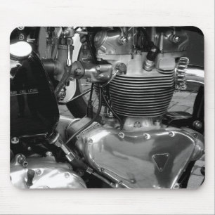 Motorcycle Engine - Customized Mouse Pad