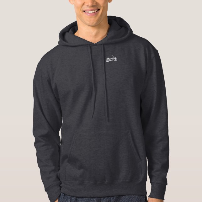 Motorcycle Enthusiasts pullover hoodie (Front)