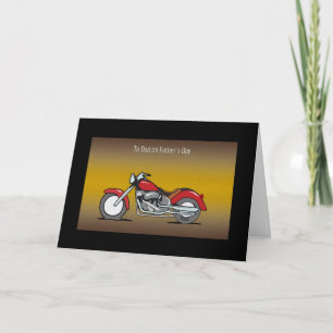 Motorcycle Father's Day Card