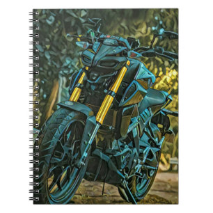 Motorcycle gift notebook