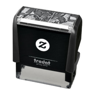 motorcycle gifts for him self-inking stamp