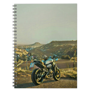 Motorcycle gifts notebook