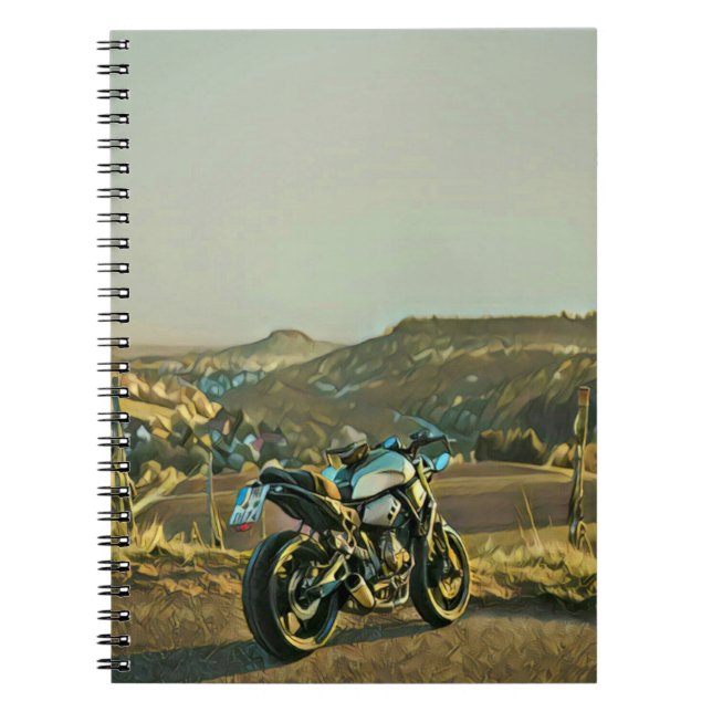 Motorcycle gifts notebook (Front)