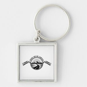 Motorcycle Horizon Adventure      Keychain