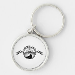 Motorcycle Horizon Adventure      Keychain