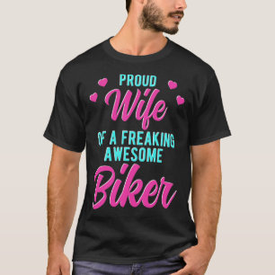 Motorcycle Husband Phrase For Biker Wife T-Shirt