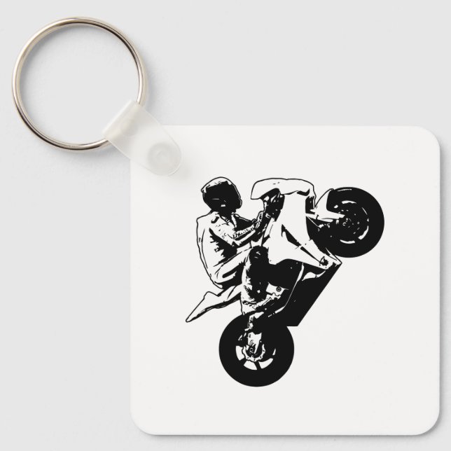 Motorcycle     keychain (Front)