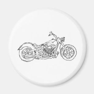 Motorcycle Magnet