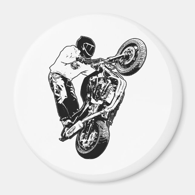 Motorcycle      magnet (Front)