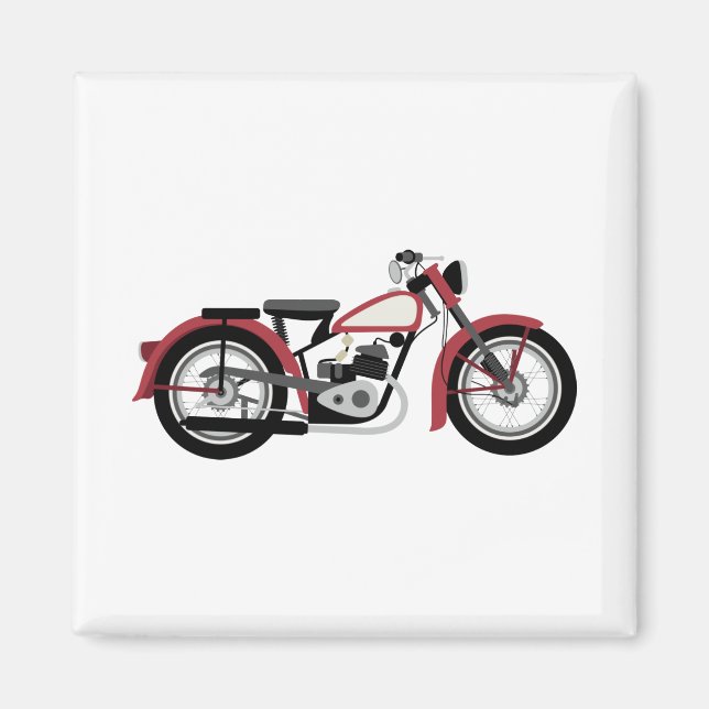 Motorcycle Magnet (Front)