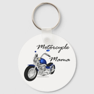 Motorcycle Mama Keychain