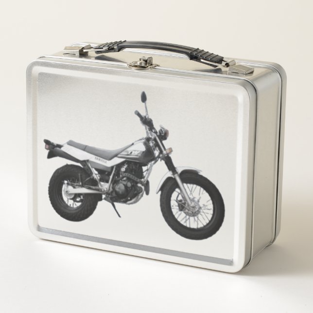 MOTORCYCLE METAL LUNCH BOX (Front)