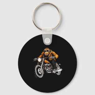 Motorcycle Monkeys  Keychain