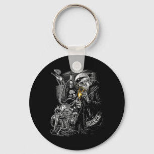 Motorcycle Motor Cycle Motorcycle Mechanic Hallowe Keychain