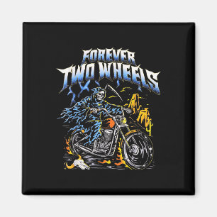 Motorcycle Motorbike Motorcyclist Biker Chopper Tw Magnet