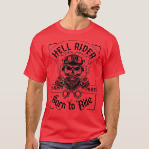 Motorcycle Motorcyclist Chopper Biker T-Shirt
