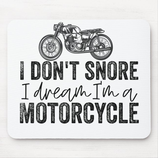 Motorcycle Mouse Pad (Front)