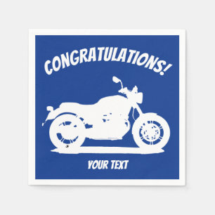 Motorcycle Napkin