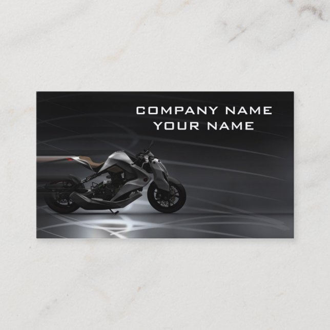 Motorcycle office card (Front)