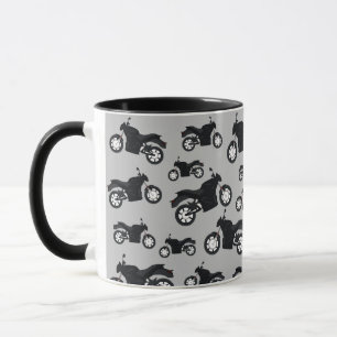Motorcycle Pattern Mug