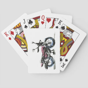 Motorcycle Playing Cards